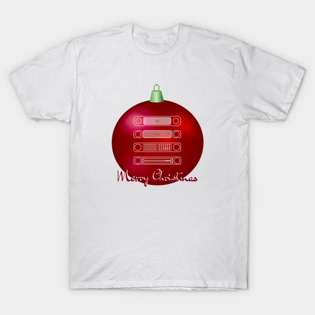 IH Scout American classic truck evolution Christmas ball special edition T-Shirt by soitwouldseem